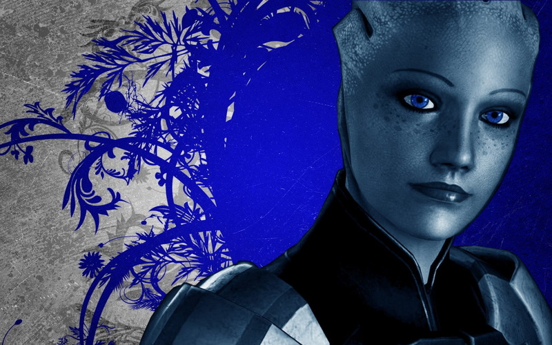 effect, 720P, liara, aura, blue, mass, asari, tsoni