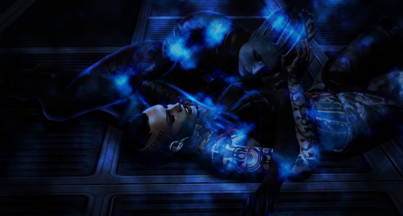 Asari (Mass Effect), Jack (Mass Effect), 1080P, Mass Effect