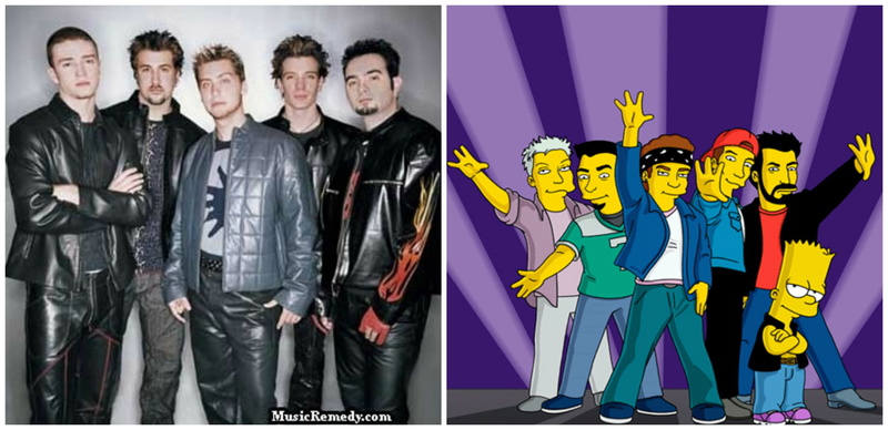 nsync, 2K, timberlake, justin, simpsons, pop, dance