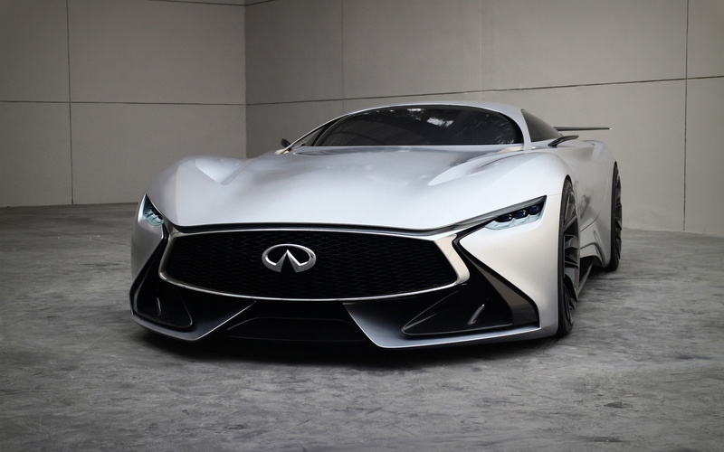 2014, Infiniti, vision, Concept, gran, Supercar, Front, 2K, View, Turismo