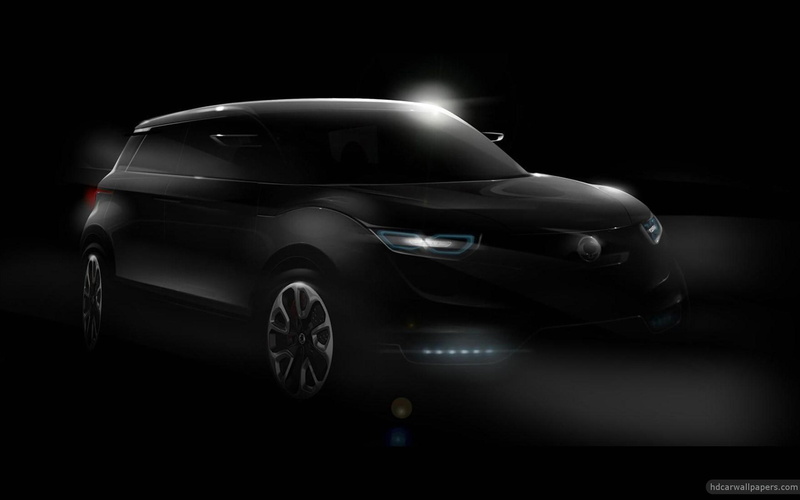 cars, other cars, 1080P, ssangyong, black, xuv, suv, concept, 2011