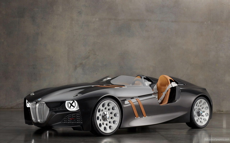 concept, sports, 1080P, convertible, cars, coupe, black, bmw, 2011, hommage