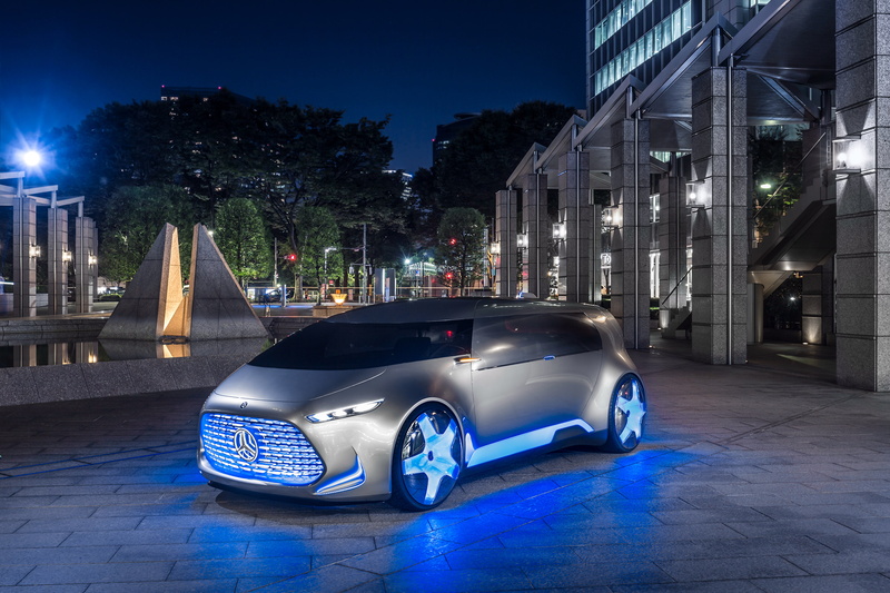 4K, Mercedes Benz, Concept Cars, Vision Tokyo, Self-Driving Car