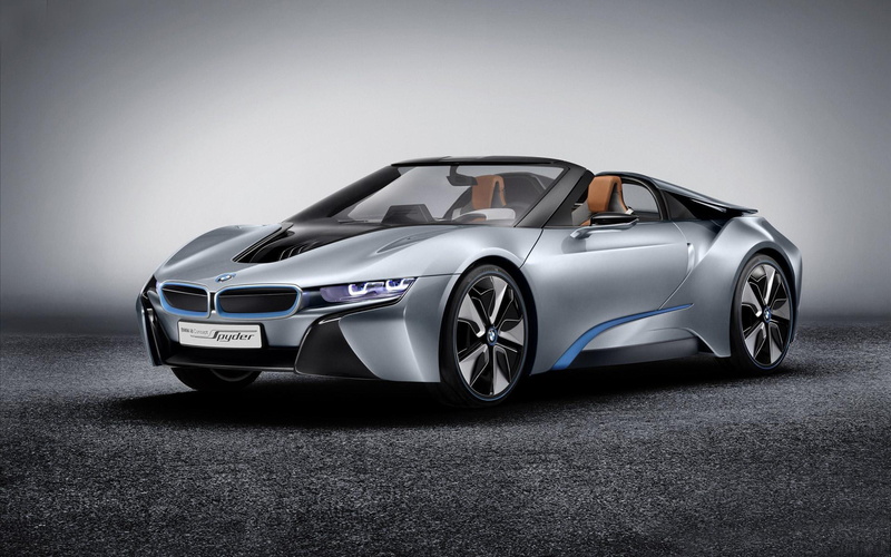 convertible, bmw, spyder, concept, 2012, silver, cars, coupe, 1080P