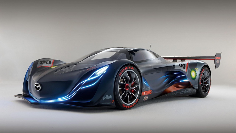 1080P, mazda, concept, futuristic, cars