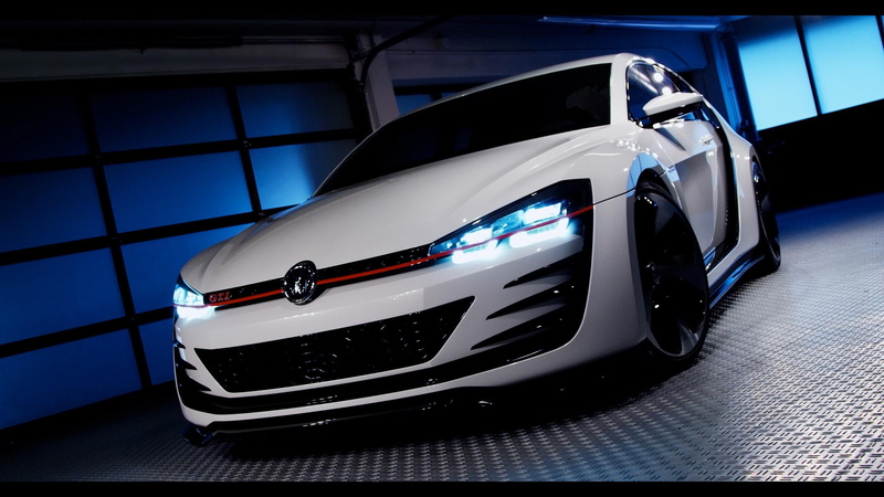 volkswagen, vision, design, 2K, white, gti, cars, car