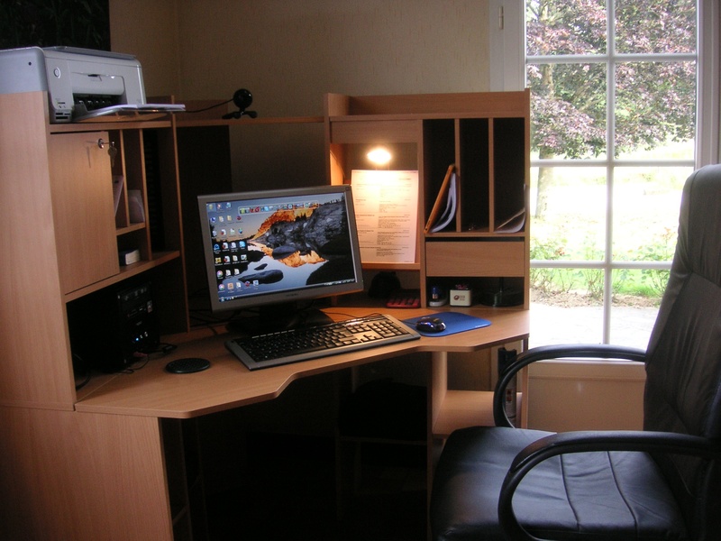home office, turned, job, chair, table, computer equipment, office, gray, smartphone, connection, tablet, workspace, keyboard, indoors, work space, 2K