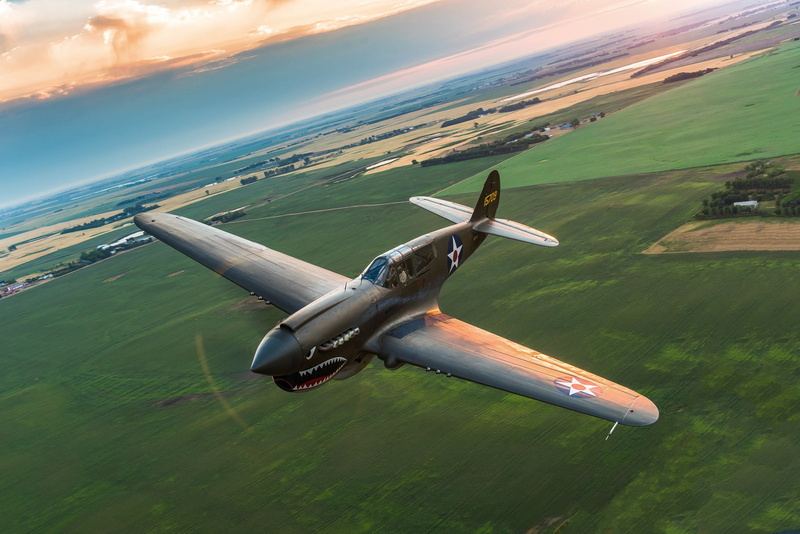 Warhawk, flight, 1080P, P-40, fighter