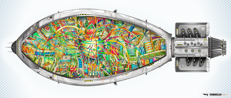 Nuclear Bomb, Military, 720P, Schematic