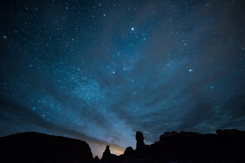 no people, star - space, scenics - nature, nature, sky, 1080P, star field, beauty in nature, landscape, galaxy, silhouette, astronomy, low angle view