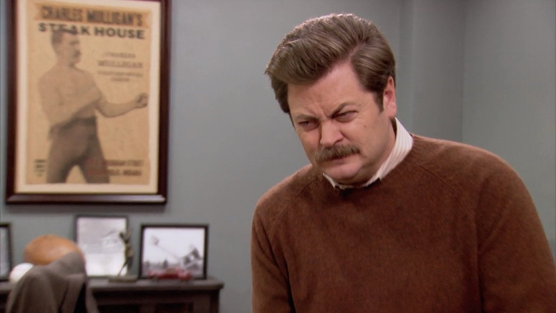 TV Show, Parks and Recreation, 1080P, Ron Swanson