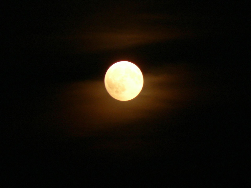 moon, yellow, 3d and abstract, night, 1080P, druffix, exclusiv, shadoe