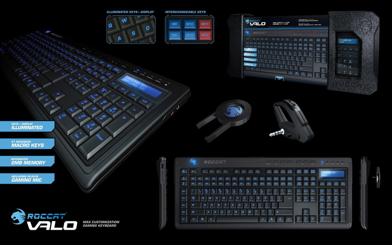 computer, 1080P, roccat, gaming, keyboard