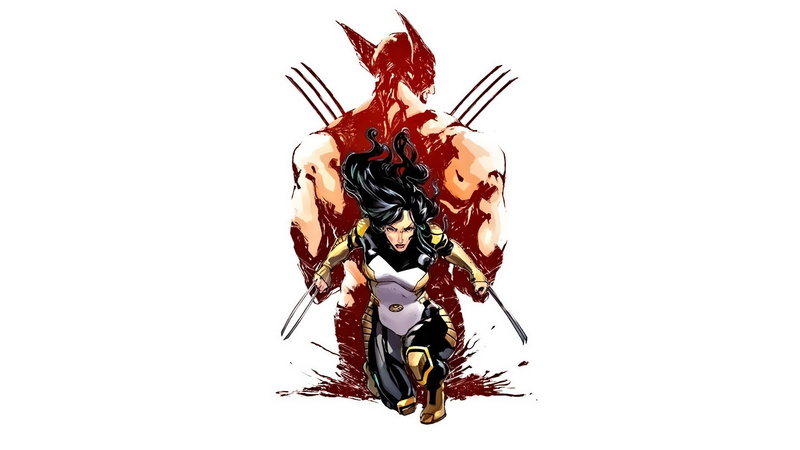 1080P, X Men, Laura Kinney, comics, X 23, wolverine, Mutant, Marvel Comics, Superheroines