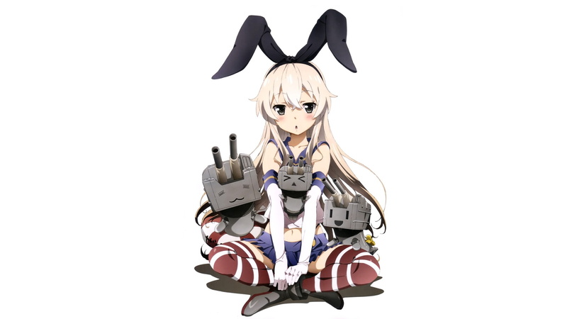 1080P, Kantai Collection, Rensouhou-chan, Anime, Shimakaze (Kancolle)