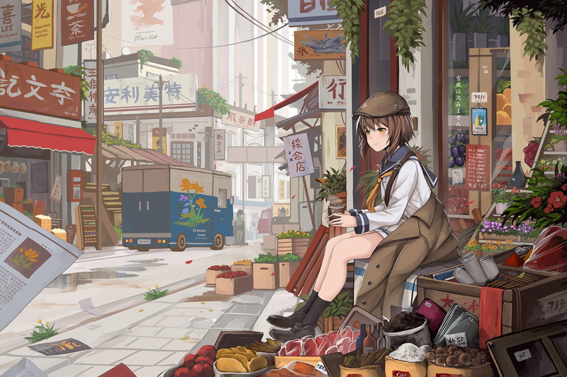 Kantai Collection, Anime, Yukikaze (Kancolle), 1080P
