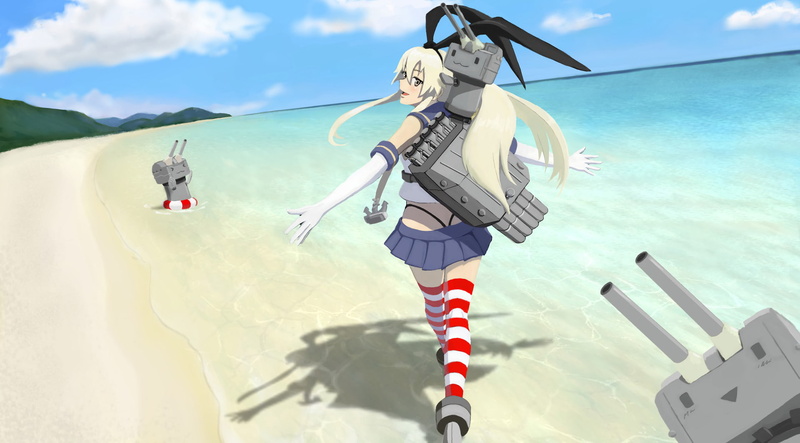 Kantai Collection, Anime, Shimakaze (Kancolle), 1080P