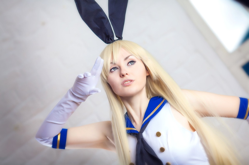 Cosplay, Shimakaze (Kancolle), 1080P, Women, Blonde, Kantai Collection