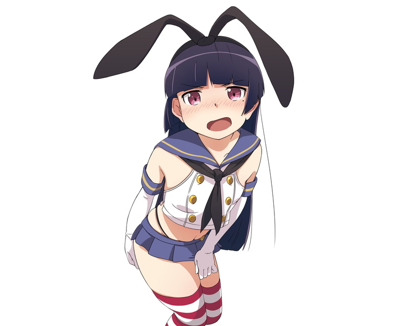 kancolle, eyes, long, suzumeko, skirt, cosplay, collection, gloves, headband, shimakaze, kantai, purple, thighhighs, 720P, elbow, ruri, white, hair, gokou