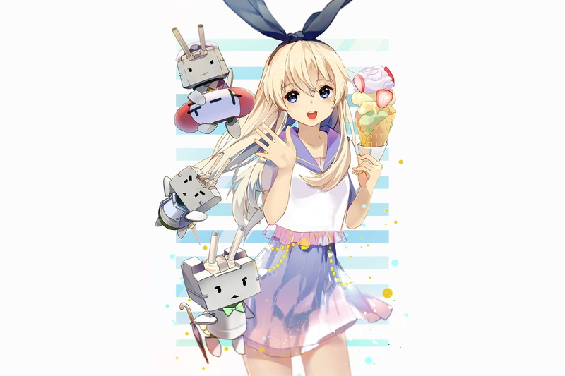 Shimakaze (Kancolle), 1080P, Kantai Collection, Anime