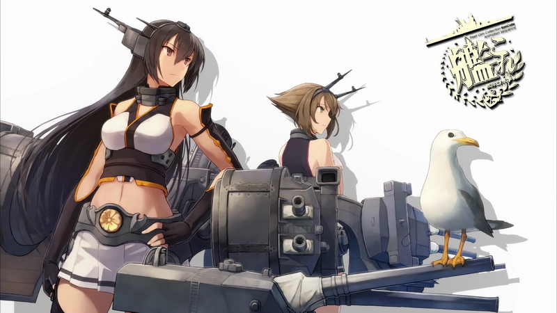 occupation, men, ship, nautical vessel, sitting, animal wildlife, artwork, hat, vertebrate, day, Mutsu (KanColle), seagulls, sailor, transportation, real people