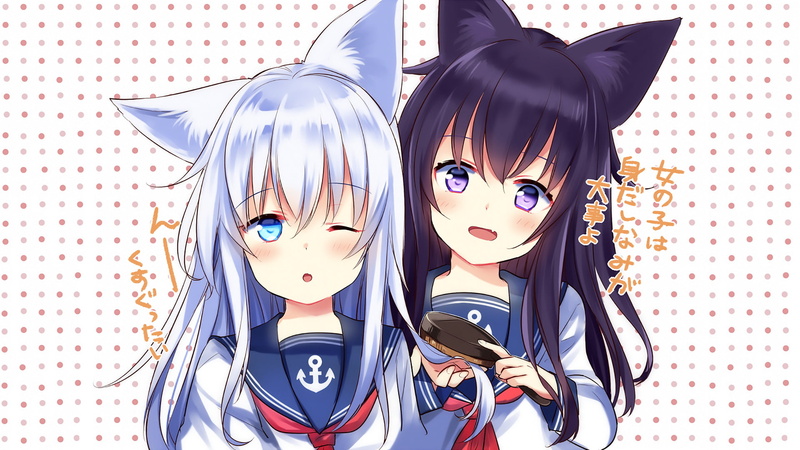 Anime, Akatsuki (KanColle), Kantai Collection, Hibiki (Kancolle), 1080P