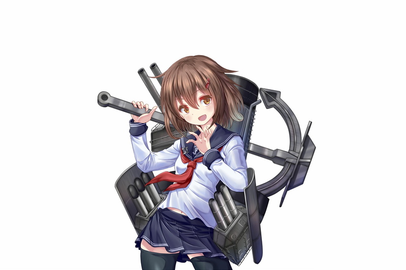 Anime, Kantai Collection, Ikazuchi (Kancolle), 1080P