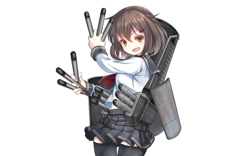 Ikazuchi (Kancolle), 1080P, Anime, Kantai Collection