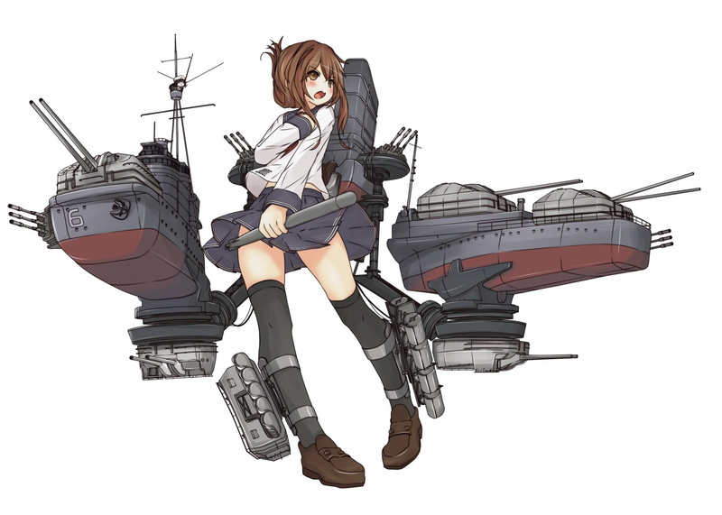 kancolle, inazuma, fairy, 1080P
