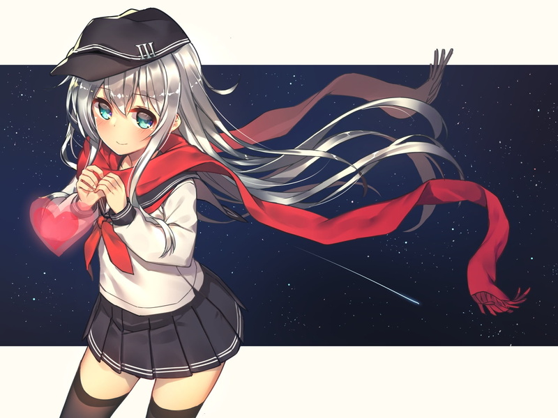 hairstyle, auto post production filter, standing, real people, young women, Anime, women, holding, lifestyles, school uniform, hibiki, front view, fashion