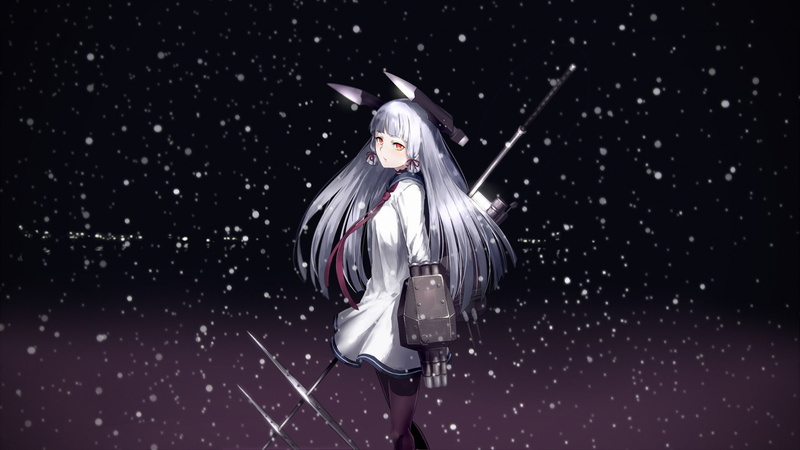 Murakumo (KanColle), anime, anime girls, Kantai Collection, 1080P, artwork