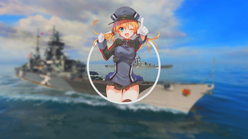 1080P, anime, anime girls, Prinz Eugen (KanColle), Kantai Collection