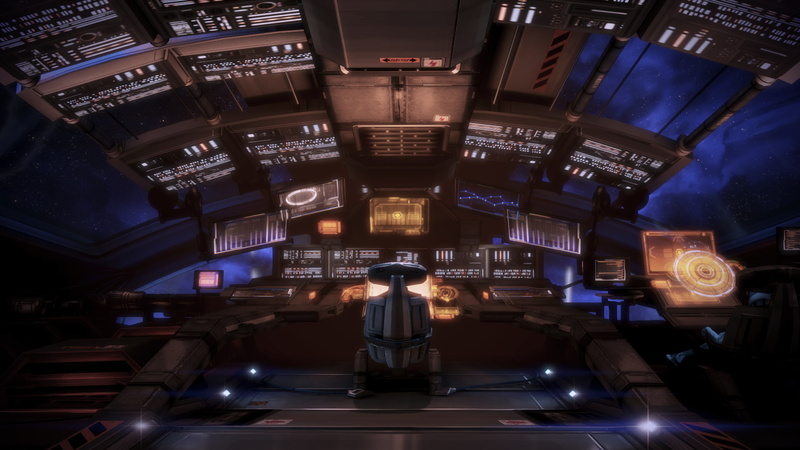 Cockpit, 1080P, Normandy SR 2, Mass Effect, Mass Effect 3
