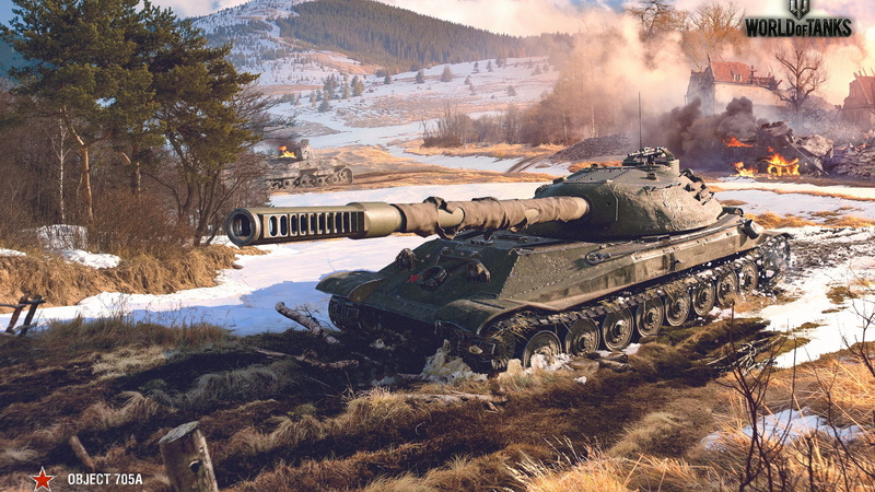 Object 705A, World of Tanks 1.0, 4K, 2K