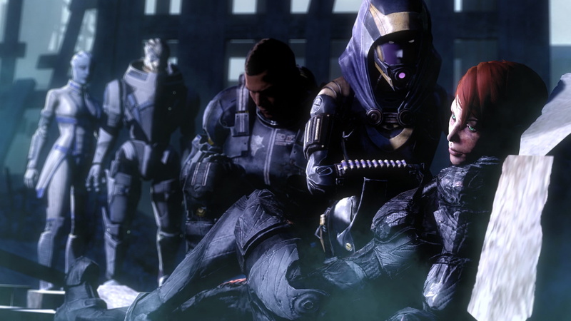 gun, armed forces, army soldier, government, Mass Effect, James Vega, teamwork, video games, TaliZorah, adult, military uniform, military, Liara TSoni