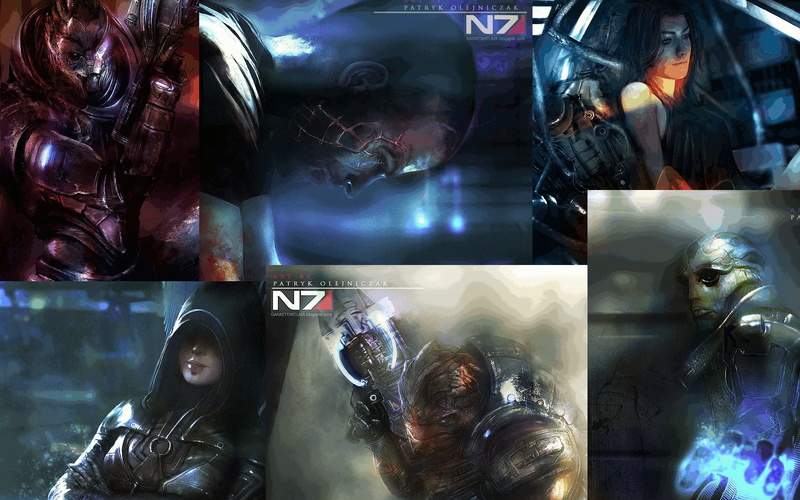 Grunt (Mass Effect), 1080P, Thane Krios, Commander Shepard, Kasumi Goto, Garrus Vakarian, Mass Effect, Mass Effect 2, Miranda Lawson