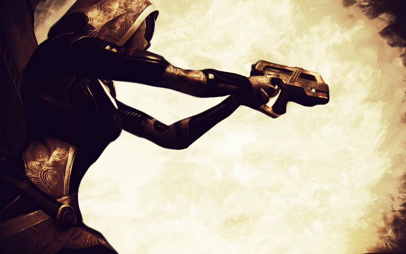 Mass Effect, video games, 1080P, TaliZorah