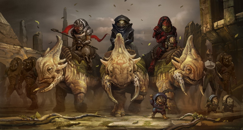 Grunt (Mass Effect), Urdnot Wrex, Mass Effect, 1080P