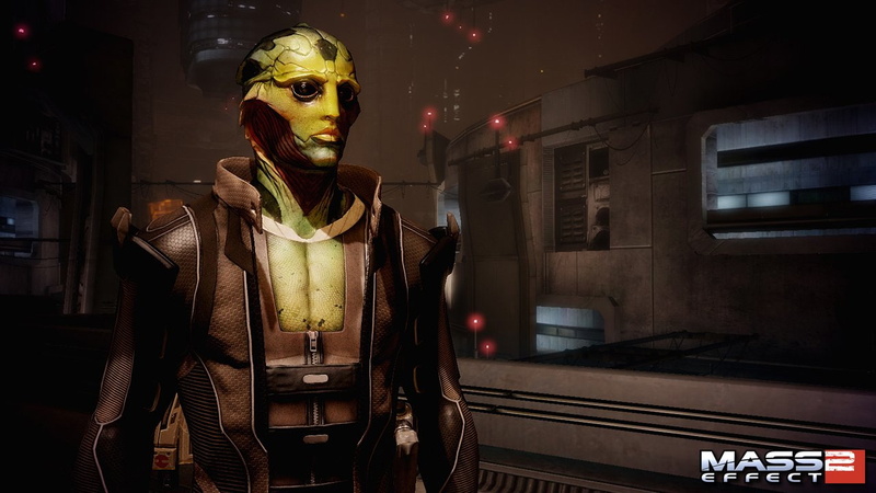 unrecognizable person, Thane Krios, protection, waist up, one person, security, Mass Effect 2, warning sign, city, night, 720P, architecture, transportation