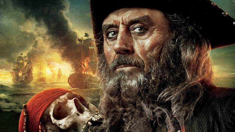 1080P, Blackbeard (Pirates of the Caribbean), Ian McShane, Pirates of the Caribbean: On Stranger Tides, Pirates Of The Caribbean