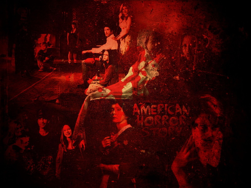 american, american horror story, thriller, dark, story, horror, blood, poster, 1080P