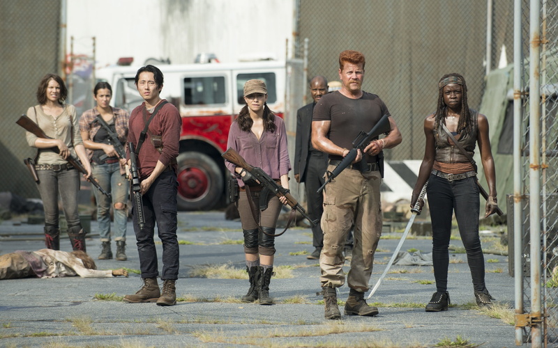 dead, photo shoot, scene, 2K, tv, walking, series, the walking dead