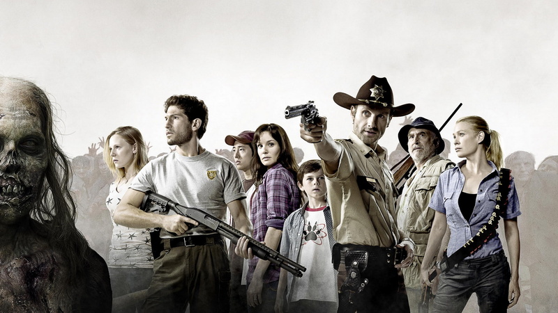 dead, walking, tv, series, cast, poster, tv series, 1080P, the walking dead