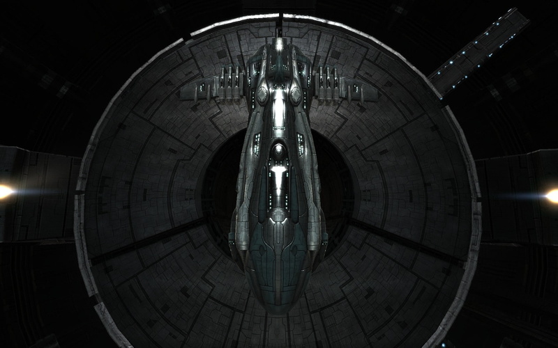 no people, mode of transportation, Gallente, building, building exterior, outdoors, night, lighting equipment, illuminated, architecture, directly below