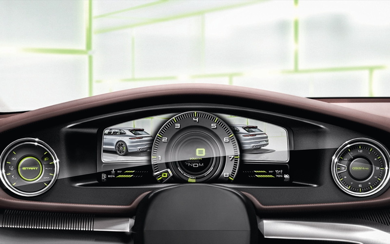 vehicle Interior, black, control, panamera, speed, engine, motor vehicle, windshield, wheel, odometer, 1080P, number, technology, car, mode of Transport