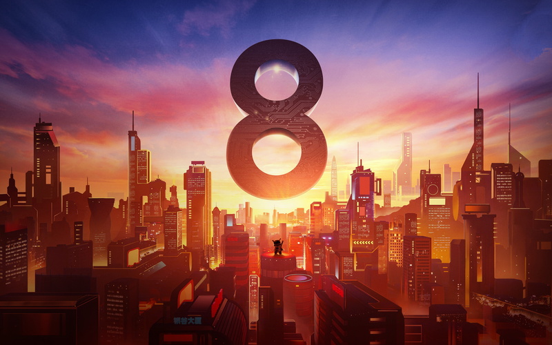 cityscape, 4K, xiaomi mi 8 stock, Others, artwork