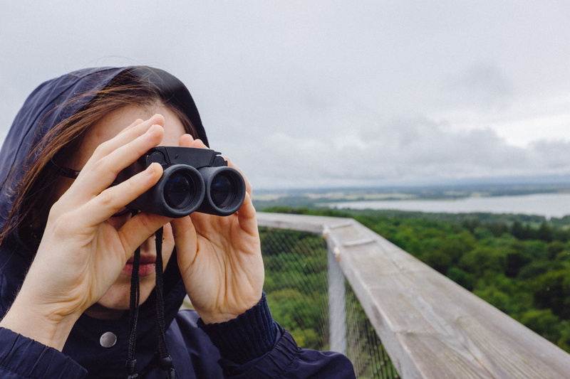 observation, recreation, female, nature, searching, hiking, visionary, technology, mountain, photographing, traveler, portrait, view, looking, leisure activity