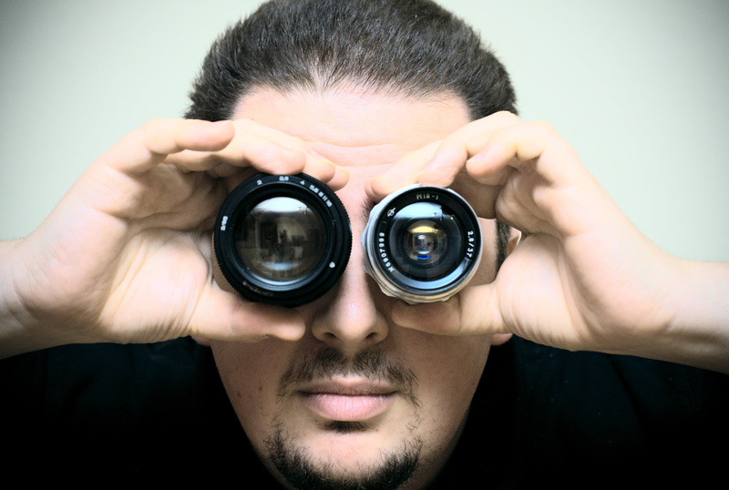 looking, human hand, search, headshot, robot, lens, indoors, looking through an object, portrait, see, eyes, front view, eye, lenses, one person, face