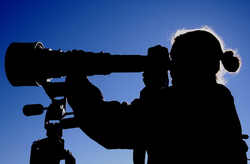 professional, 1080P, photographer, blue, lookout, photography, camera, photography themes, evening, camera - photographic equipment, sky, zoom, home video camera