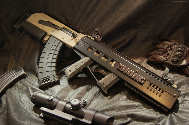 custom, 2K, CBRPS Bullpup Saiga 12, shotgun
